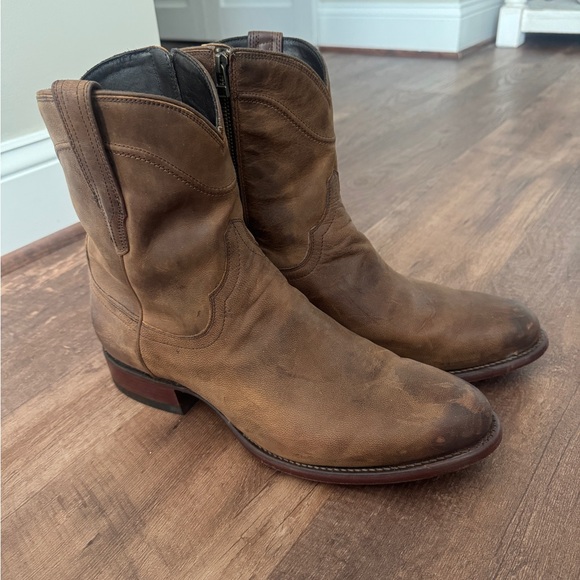 Tecovas Brown Leather Dean Boots - Picture 3 of 5